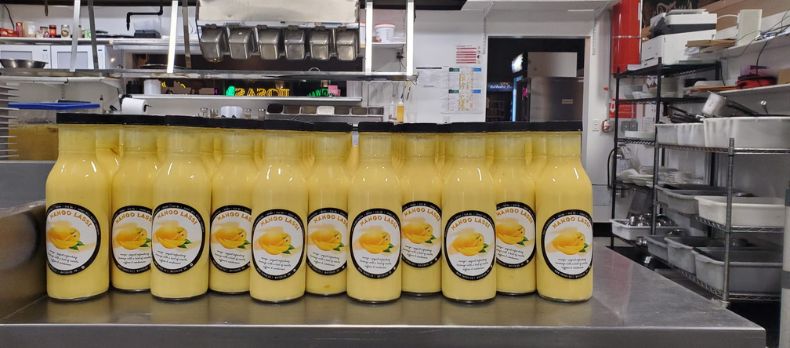 Mango-Lassi-production